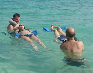 massage dans l'eau thailande ananta krabi